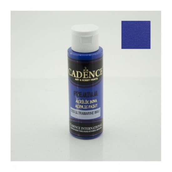 Cadence акрилова фарба Premium Acrylic Paint, 70 мл, Ультрамарин Cadence акрилова фарба Premium Acrylic Paint, 70 мл, Ультрамарин