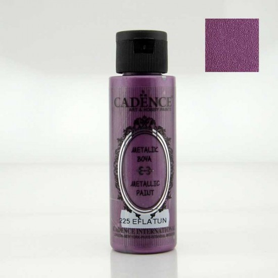 Cadenсe акрилова фарба з ефектом металік Metallic Paint, 70 мл, Лавандовий Cadenсe акрилова фарба з ефектом металік Metallic Paint, 70 мл, Лавандовий