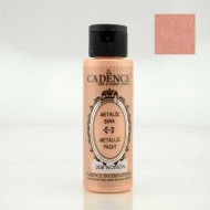 Cadenсe акрилова фарба з ефектом металік Metallic Paint, 70 мл, Лососевий Cadenсe акрилова фарба з ефектом металік Metallic Paint, 70 мл, Лососевий