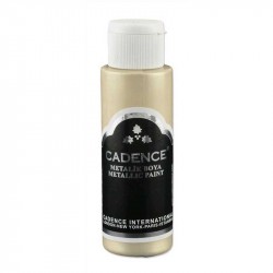Cadenсe акрилова фарба з ефектом металік Metallic Paint, 70 мл, Шампанське