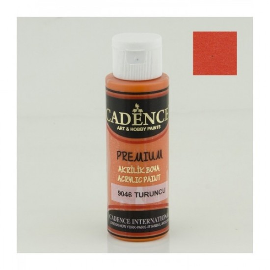 Cadence акрилова фарба Premium Acrylic Paint, 70 мл, Помаранчевий Cadence акрилова фарба Premium Acrylic Paint, 70 мл, Помаранчевий