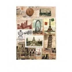 Cadenсe декупажні карти на рисовому папері Rice Paper Decoupage, А4, №45 Cadenсe декупажні карти на рисовому папері Rice Paper Decoupage, А4, №45