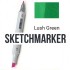 G122 Маркер спиртовий двосторонній, Lush Green (Соковитий зелений), SKETCHMARKER