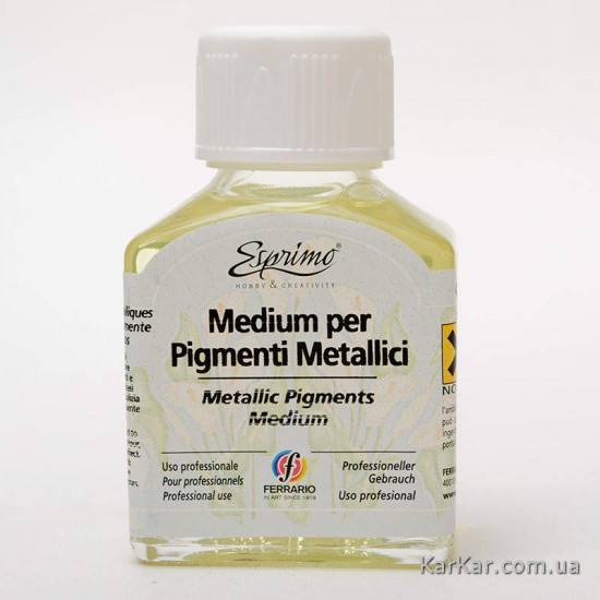 Ferrario медіум для пігментiв металiчних Medium Pigmenti, 75 мл
