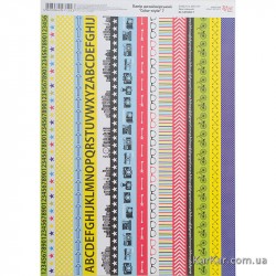 Папір дизайнерський "Color style" 7, двосторонній, 21х29,7см, 250г/м2, ROSA Talent