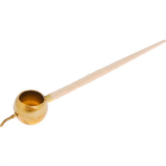 Трубочка для батика медная на деревянной ручке, CONDA