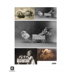 16.9 Декупажная карта(лазерн.печать)29,5х42 "Пасха.Ретро" 16.9 Декупажная карта(лазерн.печать)29,5х42 "Пасха.Ретро"