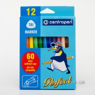 Фломастери 2510 Perfect, набір 12 шт, Centropen