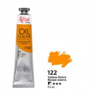 Фарба олійна, Вохра жовта (122), 45мл, ROSA Gallery