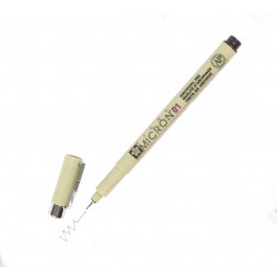 Лінер PIGMA Micron (0.1), 0,25мм, Сепія, Sakura Лінер PIGMA Micron (0.1), 0,25мм, Сепія, Sakura