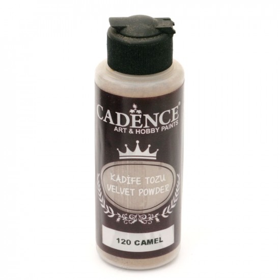 Cadence пудра оксамитова (флок) Velvet Powder, 120 мл, Карамель Cadence пудра оксамитова (флок) Velvet Powder, 120 мл, Карамель