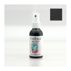 Cadence фарба-спрей для тканини Your Fashion Spray Fabric Paint, 100 мл, Чорний