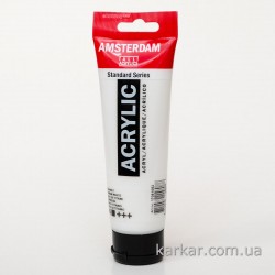 Фарба акрилова AMSTERDAM, (105) Білила титанові, 120 мл, Royal Talens