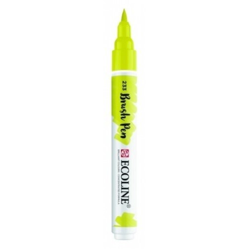Пензель-ручка Ecoline Brushpen (233), Блідо-зелений, Royal Talens