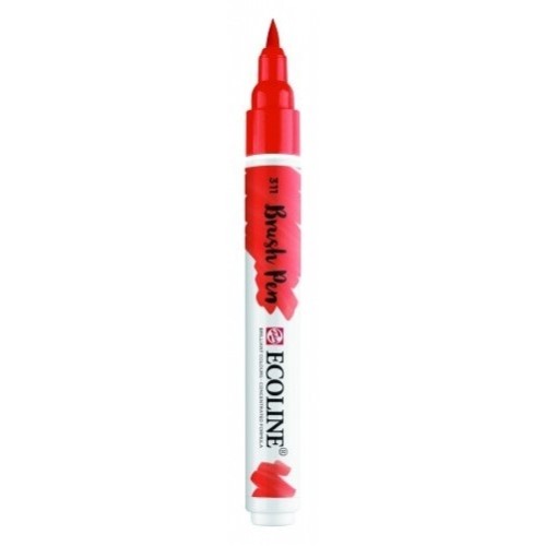 Пензель-ручка Ecoline Brushpen (311), Кіновар, Royal Talens