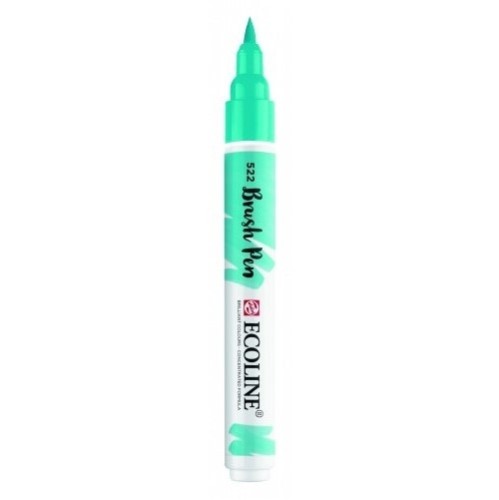 Пензель-ручка Ecoline Brushpen (522), Бірюзова синя, Royal Talens