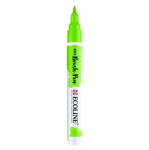 Пензель-ручка Ecoline Brushpen (600), Зелена, Royal Talens Пензель-ручка Ecoline Brushpen (600), Зелена, Royal Talens