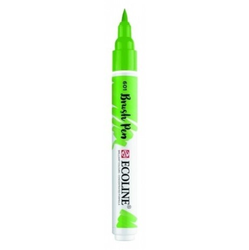 Пензель-ручка Ecoline Brushpen (601), Зелена світла, Royal Talens Пензель-ручка Ecoline Brushpen (601), Зелена світла, Royal Talens