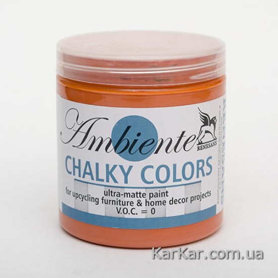 МЕЛОВАЯ КРАСКА CHALKY COLORS AMBIENTE 250 МЛ n: 17 BOLOGNA ROSE, RENESANS