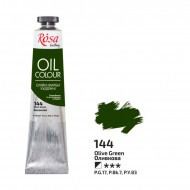 Фарба олійна, Оливкова (144), 45мл, ROSA Gallery Фарба олійна, Оливкова (144), 45мл, ROSA Gallery