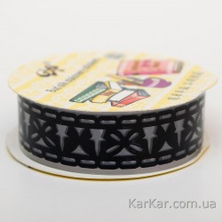 Стрічка самоклеюча асорті трафаретна, 18 мм., 1 м. Стрічка самоклеюча асорті трафаретна, 18 мм., 1 м.