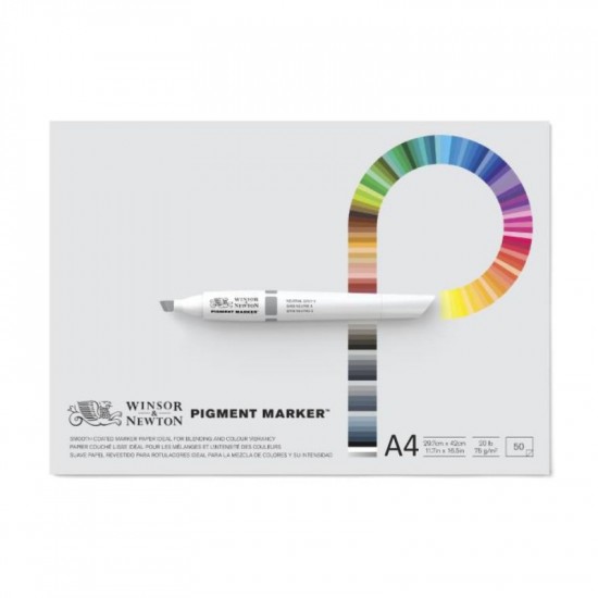 Склейка Pad для маркерів Pigment marker, A3, 28х35,6 см, W&N, 50 л