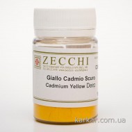 Пігмент мінеральний, Кадмій жовтий темний, 10 г, Zecchi, Італія