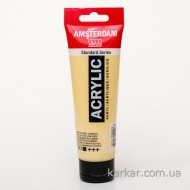 Фарба акрилова AMSTERDAM, (223) Неаполітанський жовтий темний, 120 мл, Royal Talens Фарба акрилова AMSTERDAM, (223) Неаполітанський жовтий темний, 120 мл, Royal Talens