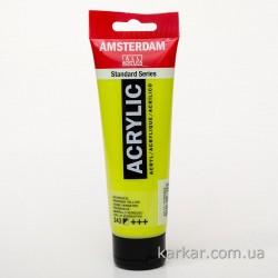 Фарба акрилова AMSTERDAM, (243) Зелено-жовтий, 120 мл, Royal Talens