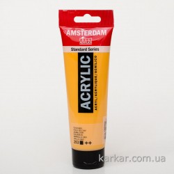 Фарба акрилова AMSTERDAM, (253) Золотисто-жовтий, 120 мл, Royal Talens