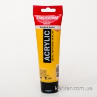Фарба акрилова AMSTERDAM, (270) AZO Жовтий темний, 120 мл, Royal Talens