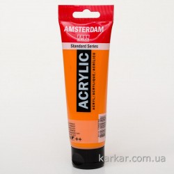 Фарба акрилова AMSTERDAM, (276) AZO Оранжевий, 120 мл, Royal Talens