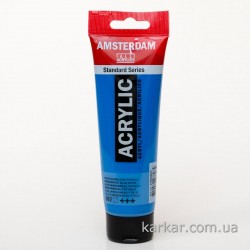 Фарба акрилова AMSTERDAM, (582) Марганець фталово-синій, 120 мл, Royal Talens