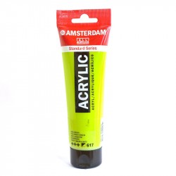 Фарба акрилова AMSTERDAM, (617) Жовтувато-зелений, 120 мл, Royal Talens