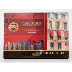 Крейда-пастель TOISON D'OR, 36 кол.