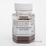 Пігмент мінеральний, Умбра палена, 50 г, Zecchi, Італія