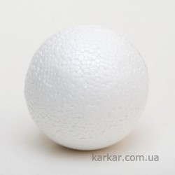 Пінопластова кулька, d:5см Пінопластова кулька, d:5см