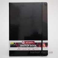 Блокнот для графіки Talens Art Creation 140г/м, 21х29,7см, 80л, чорний, Royal Talens Блокнот для графіки Talens Art Creation 140г/м, 21х29,7см, 80л, чорний, Royal Talens