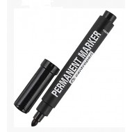 Маркер Permanent 8566 2,5 мм круглий чорний, Centropen