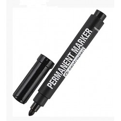 Маркер Permanent 8566 2,5 мм круглий чорний, Centropen Маркер Permanent 8566 2,5 мм круглий чорний, Centropen