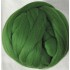Вовна для валяння, топс, 26 мкм,  50 г., ЗЕЛЕНИЙ