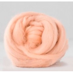 Вовна для валяння, топс, 26 мкм,  50 г., ГЛАДІОЛУС