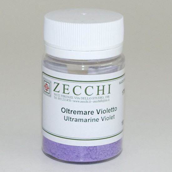 Пігмент мінеральний, Ультрамарин фіолетовий, 10 г, Zecchi, Італія