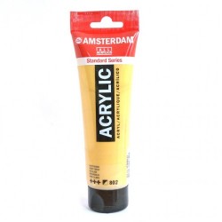 Фарба акрилова AMSTERDAM, (802) Золотий світлий, 120 мл, Royal Talens