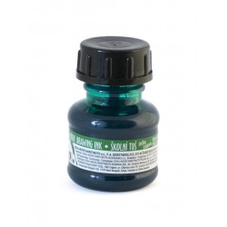 Туш для креслення, 20г., зелена KОH-I-NOOR