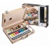 Набір олійних фарб, VAN GOGH, Basic box,  дерево, 10*40 мл+(медіум, пензлі - 2шт, палітра, олійниця,