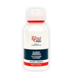 Лак акриловий глянцевий, 125 мл,  ROSA Studio