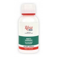 Лак акриловий матовий, 125 мл,  ROSA Studio