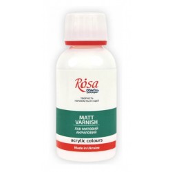 Лак акриловий матовий, 125 мл,  ROSA Studio