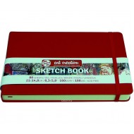 Блокнот для графіки Talens Art Creation 140г/м, 14,8х21см, 80л, червоний, Royal Talens Блокнот для графіки Talens Art Creation 140г/м, 14,8х21см, 80л, червоний, Royal Talens